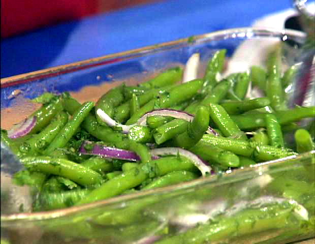 marinated green beans italian dressing Italian Marinated Green Bean Salad